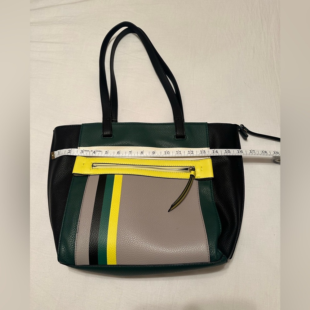 Danielle Nicole Harry Potter Slytherin Color-block Tote Handbag
